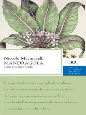 cover image of Mandragola